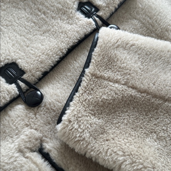 Mango Faux Shearling Coat - Picture 7 of 9